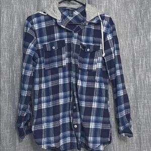 Forever 21 Blue Flannel